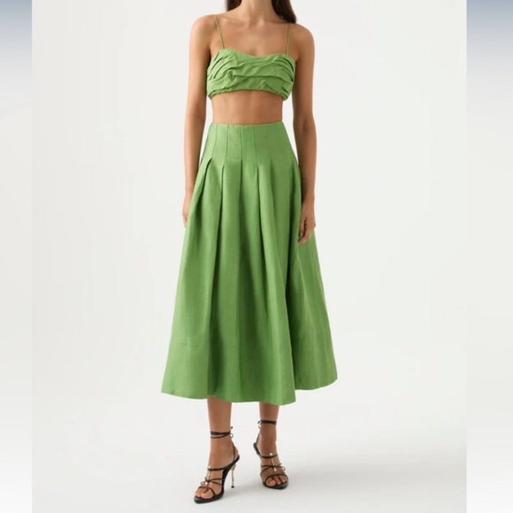 Aje Thea Crop Top and Paradiso Skirt Set AU8/US4 $720+ - Picture 1 of 11